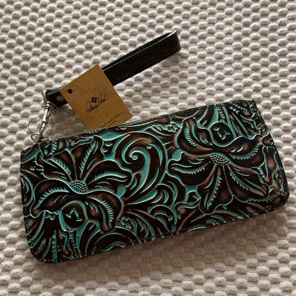 Patricia Nash Designs turquoise handbag
